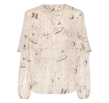 Blusa Feminina Lurez Uni Lia - Off White