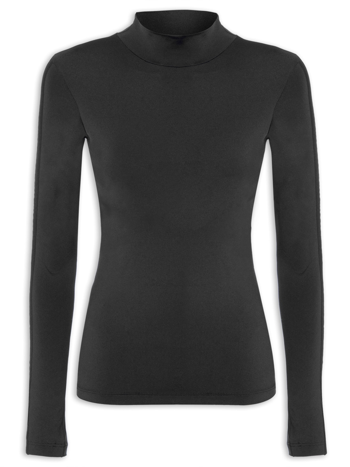Blusa Feminina Maga Longa - Preto
