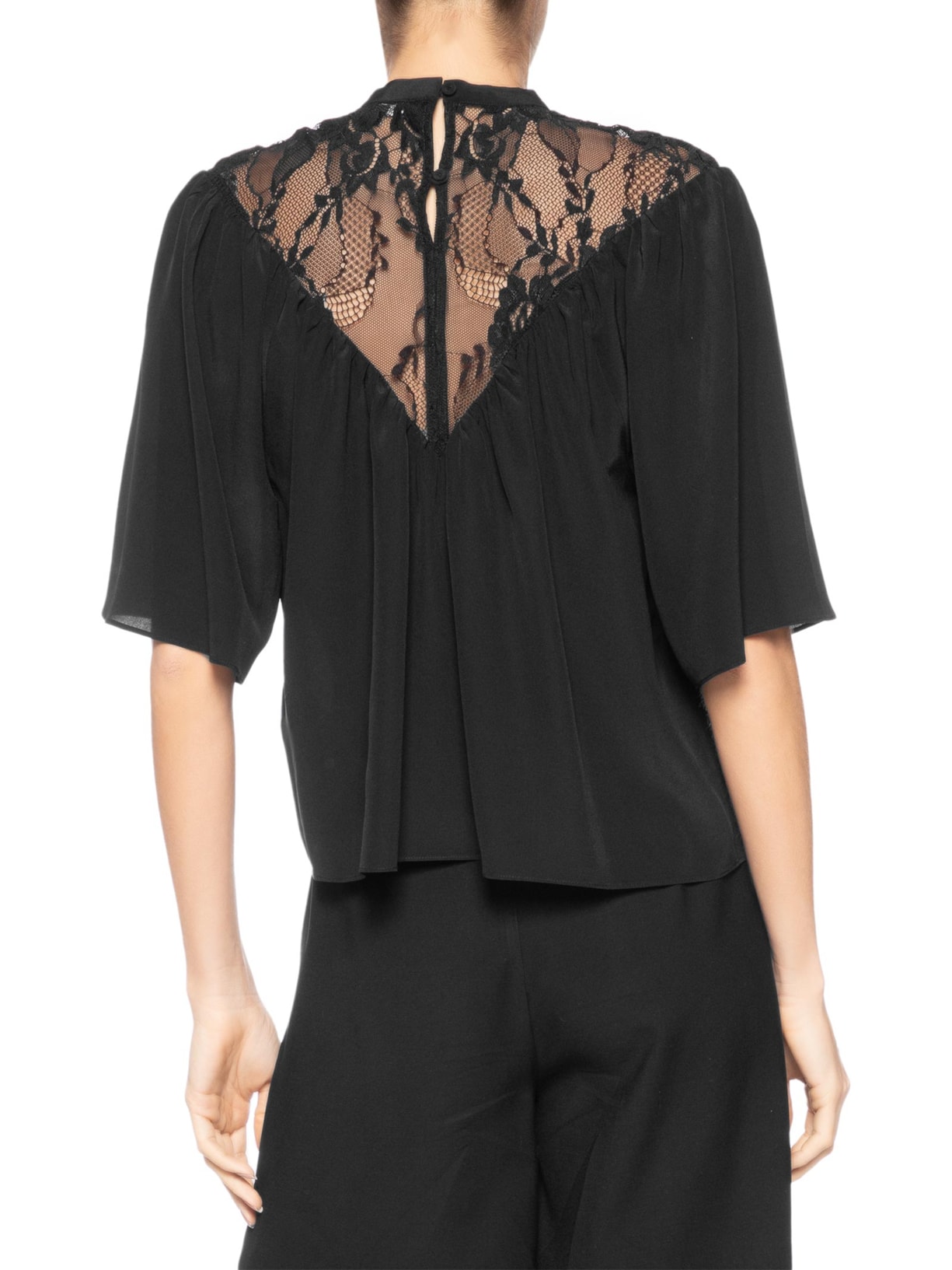 Blusa Feminina  Magnolia – Preto Le Lis