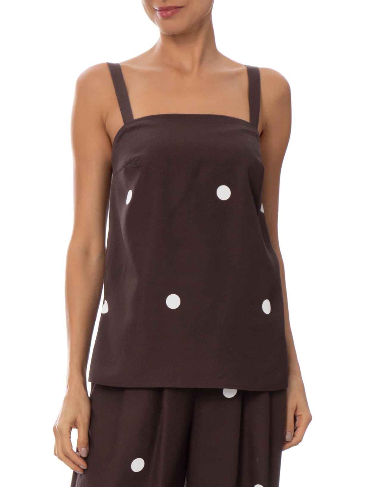 Blusa Feminina Maite Marrom Le Lis
