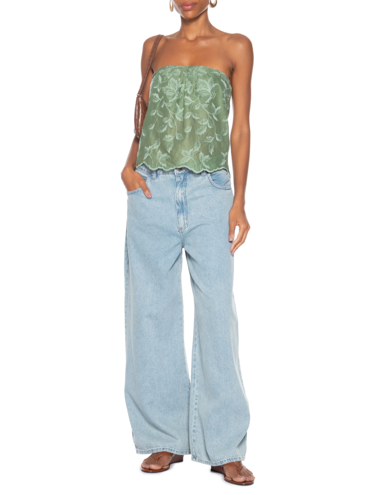 Blusa Feminina Maiumi Verde Le Lis