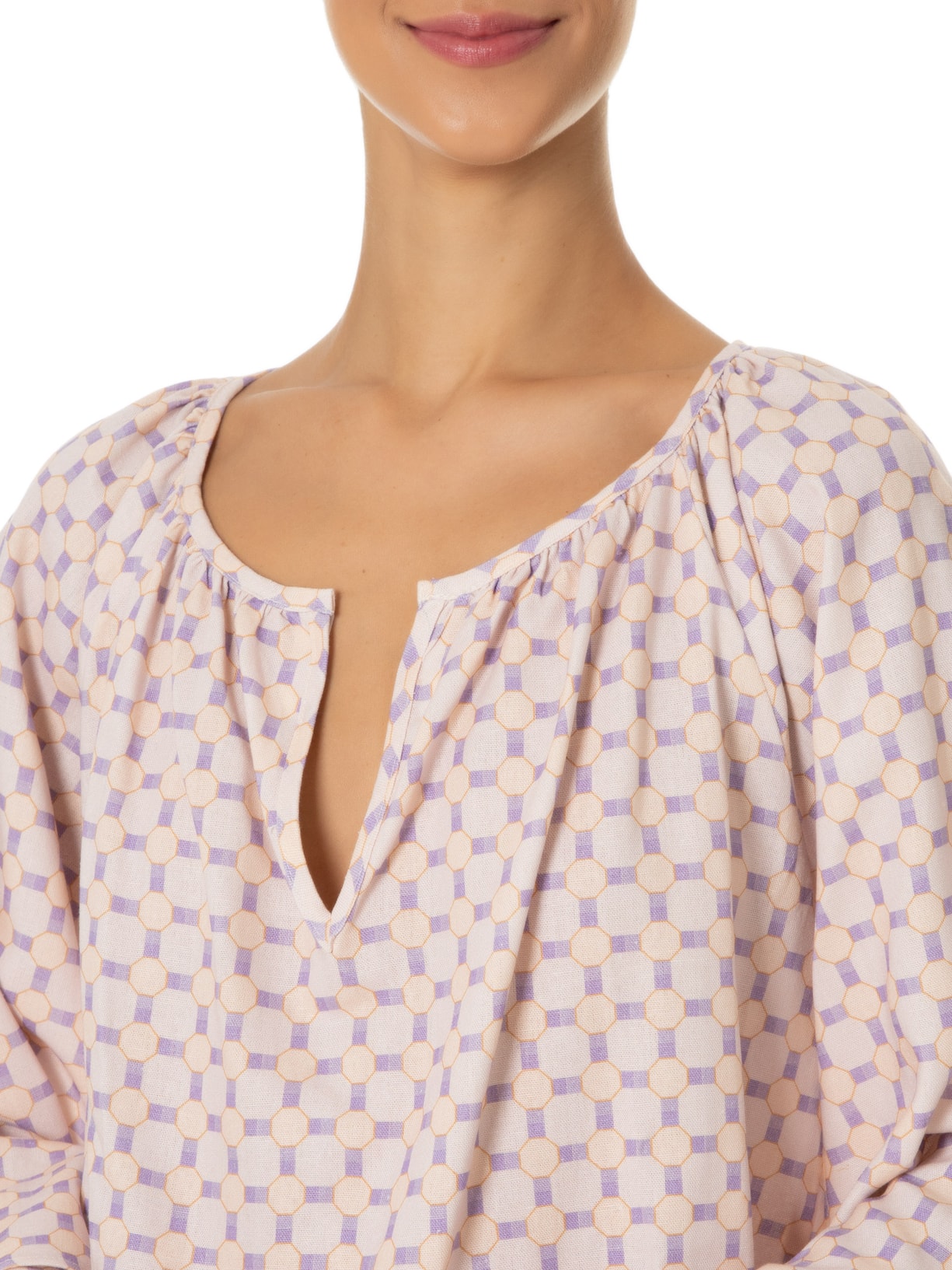 Blusa Feminina Maldivas Rosa Maria Filó