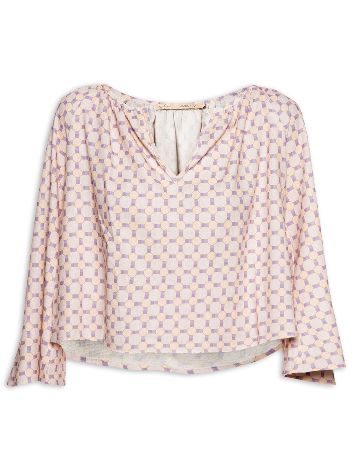 Blusa Feminina Maldivas Rosa Maria Filó