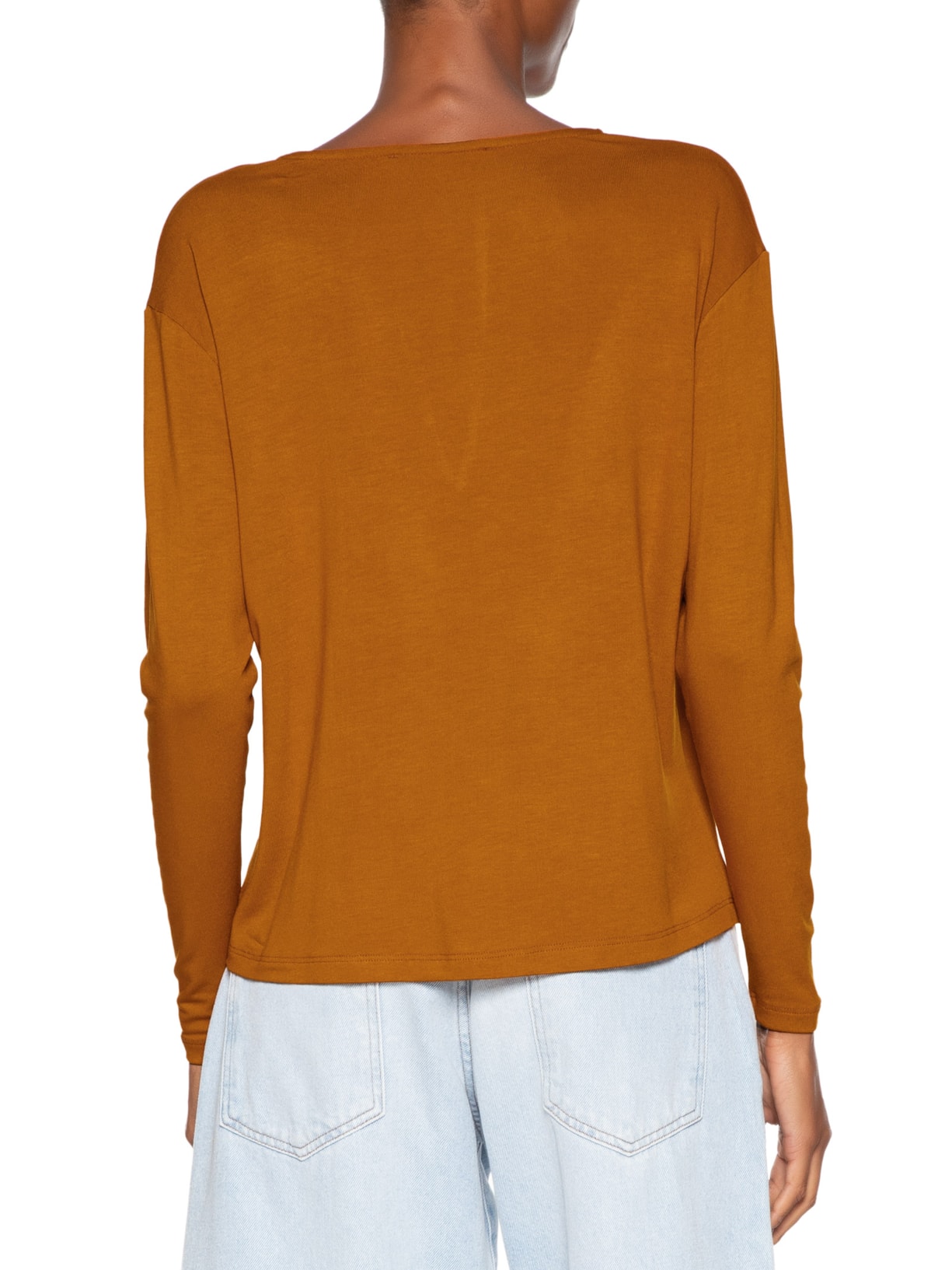 Blusa Feminina Malha Boho Amarelo Animale