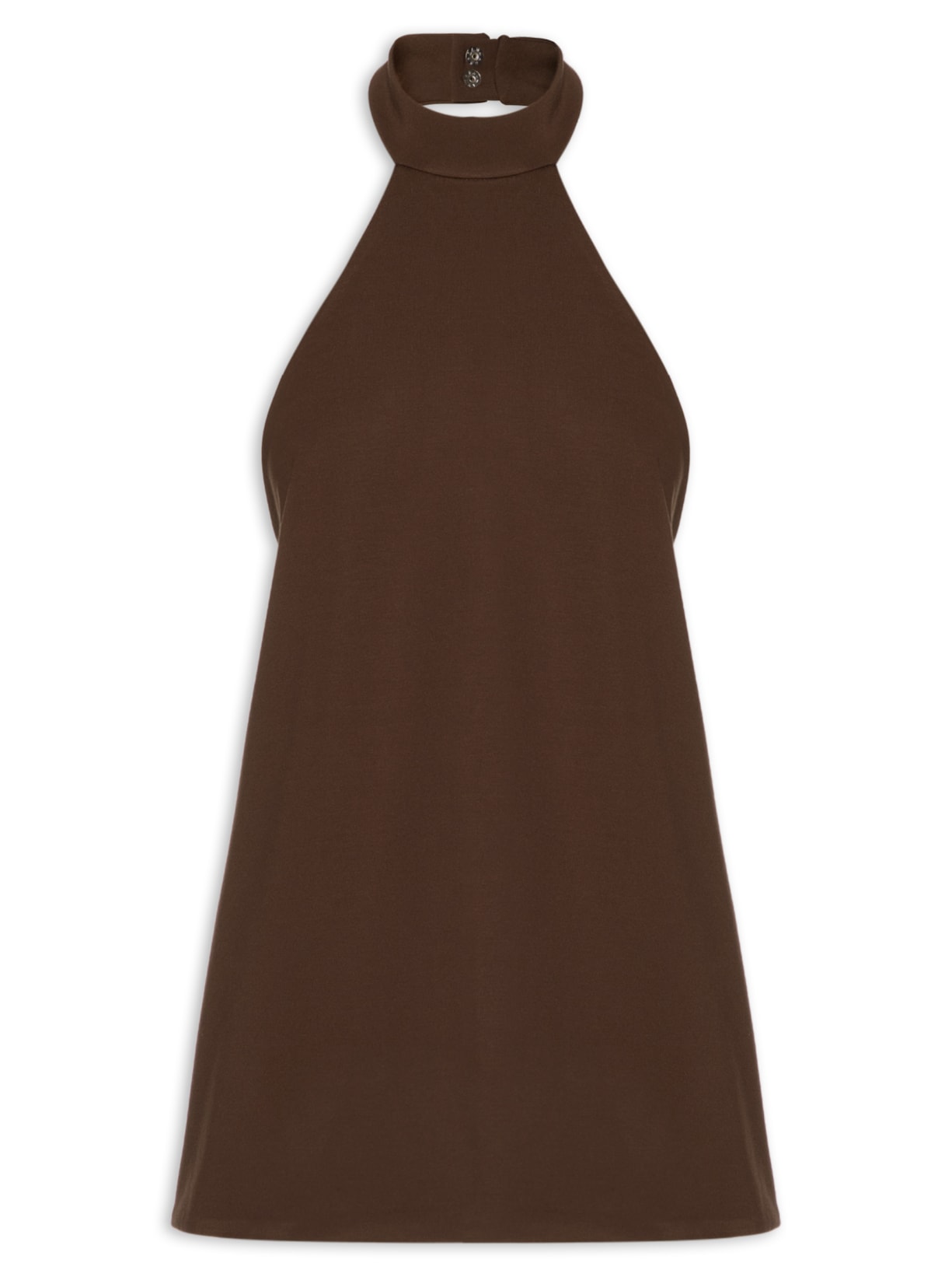 Blusa Feminina Malha Long Café - Marrom