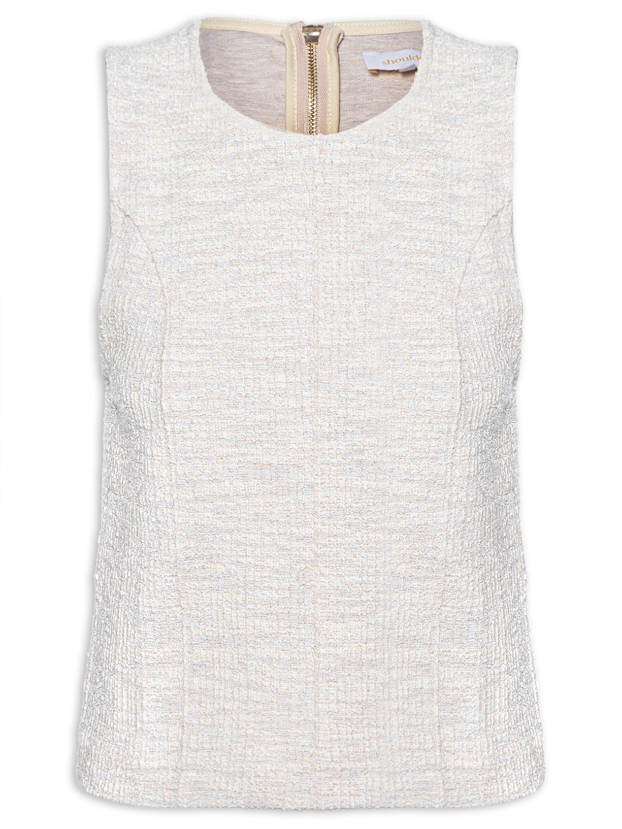 Blusa Feminina Malha Texturizada - Off White