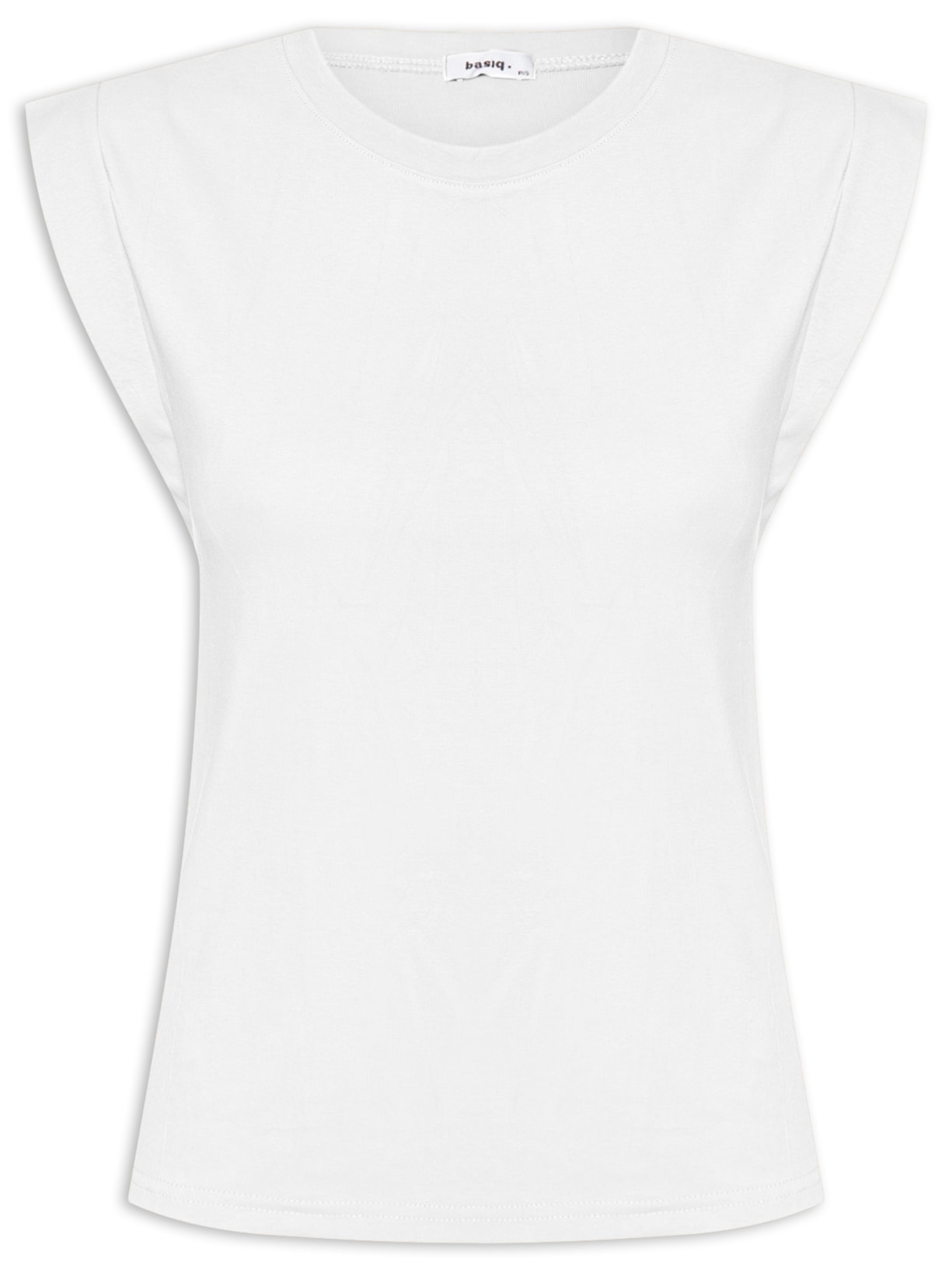 Blusa Feminina Manga Curta - Branco