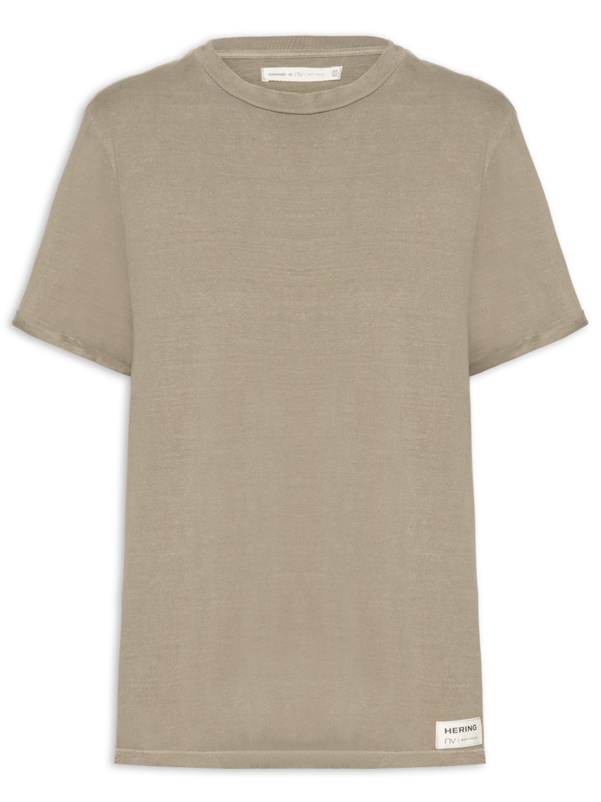 Blusa Feminina Manga Curta - Cinza