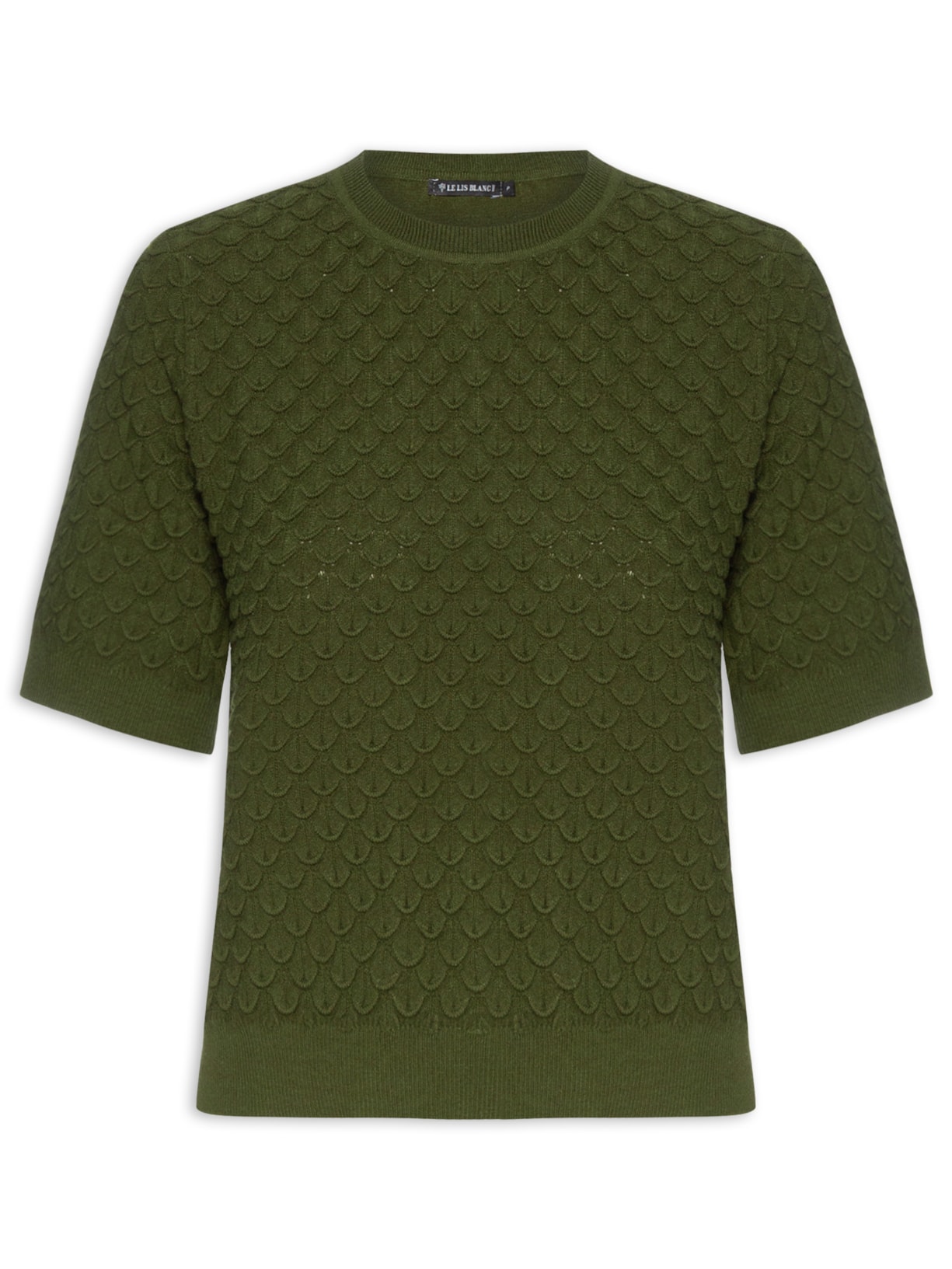 Blusa Feminina Manga Curta Gaga - Verde