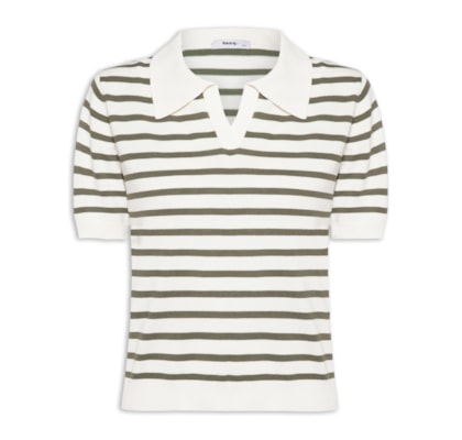 Blusa Feminina Manga Curta Gola Esporte - Verde