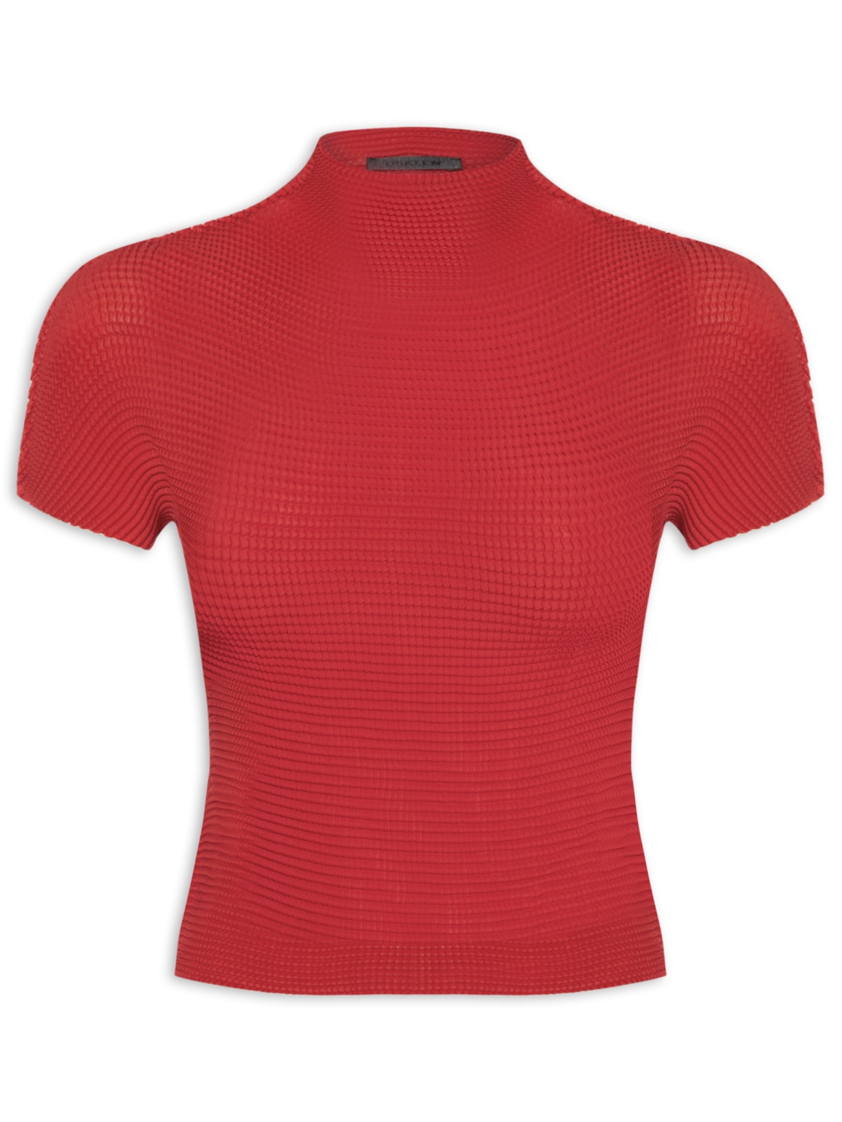 Blusa Feminina Manga Curta Pixel Vermelho Osklen