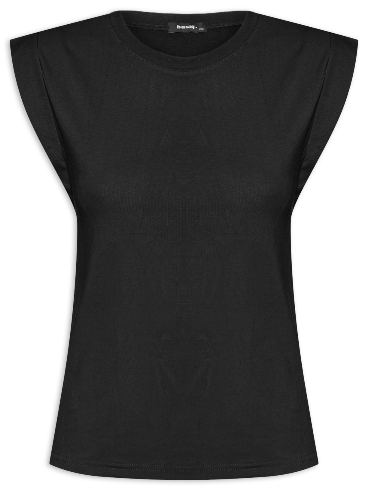 Blusa Feminina Manga Curta - Preto