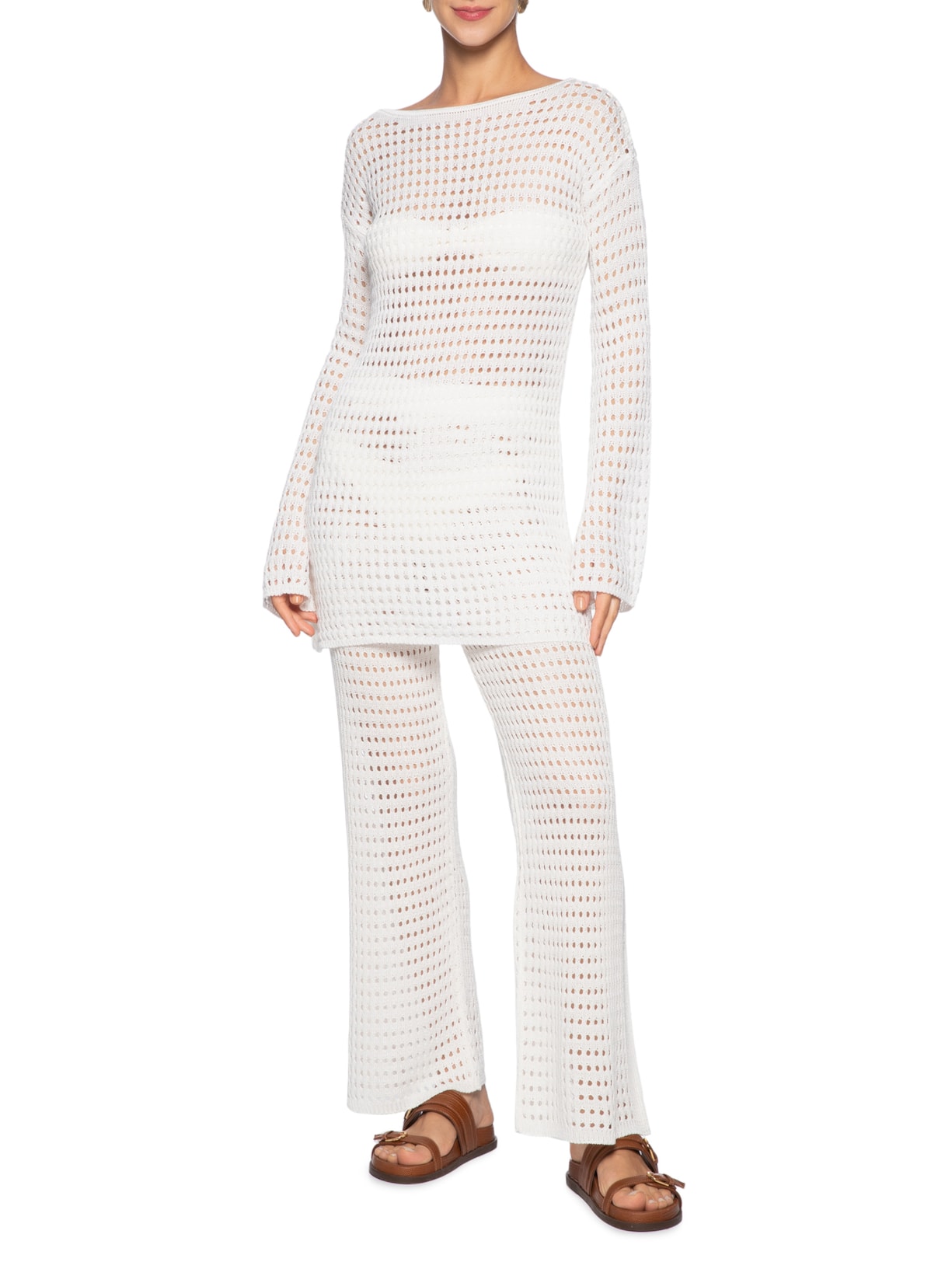 Blusa Feminina Manga Longa Branco Cia Marítima