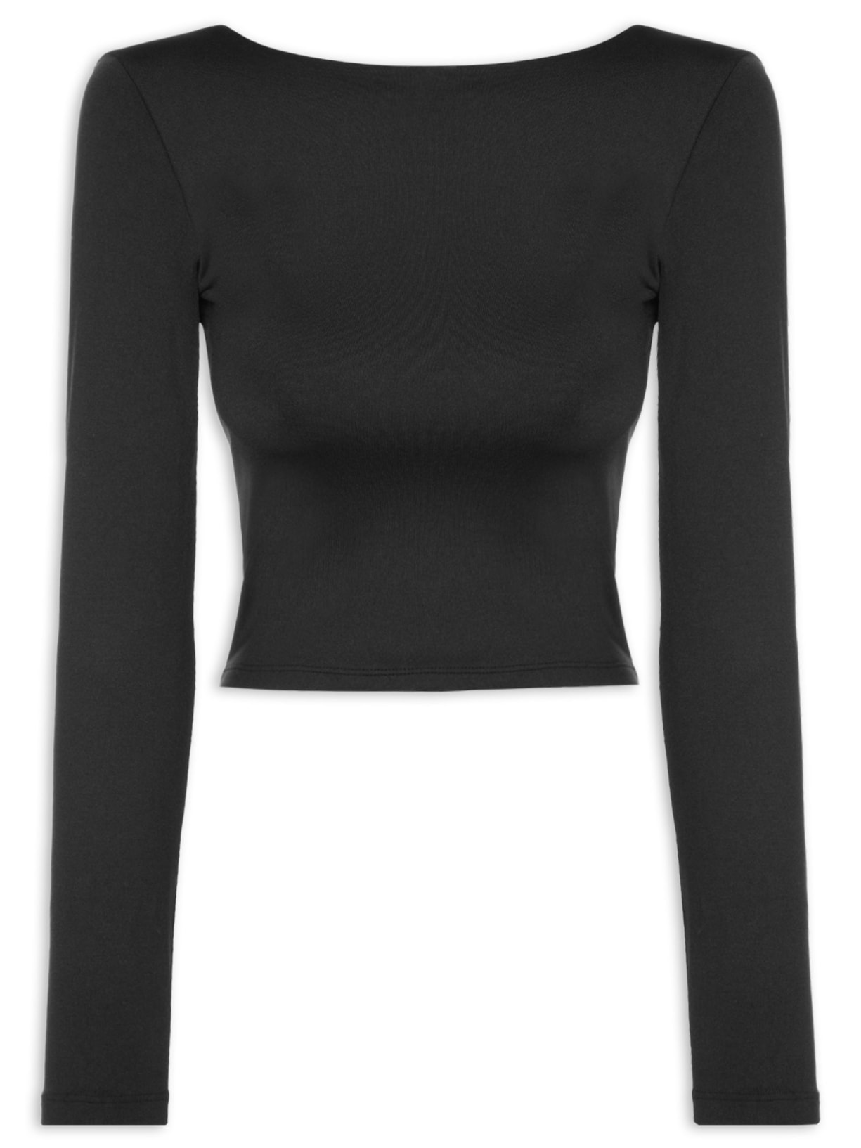 Blusa Feminina Manga Longa Classic Sports - Preto