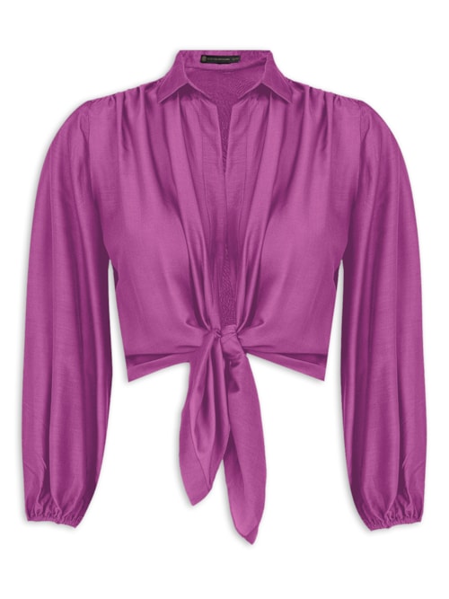 Blusa Feminina Manga Longa Erica - Rosa