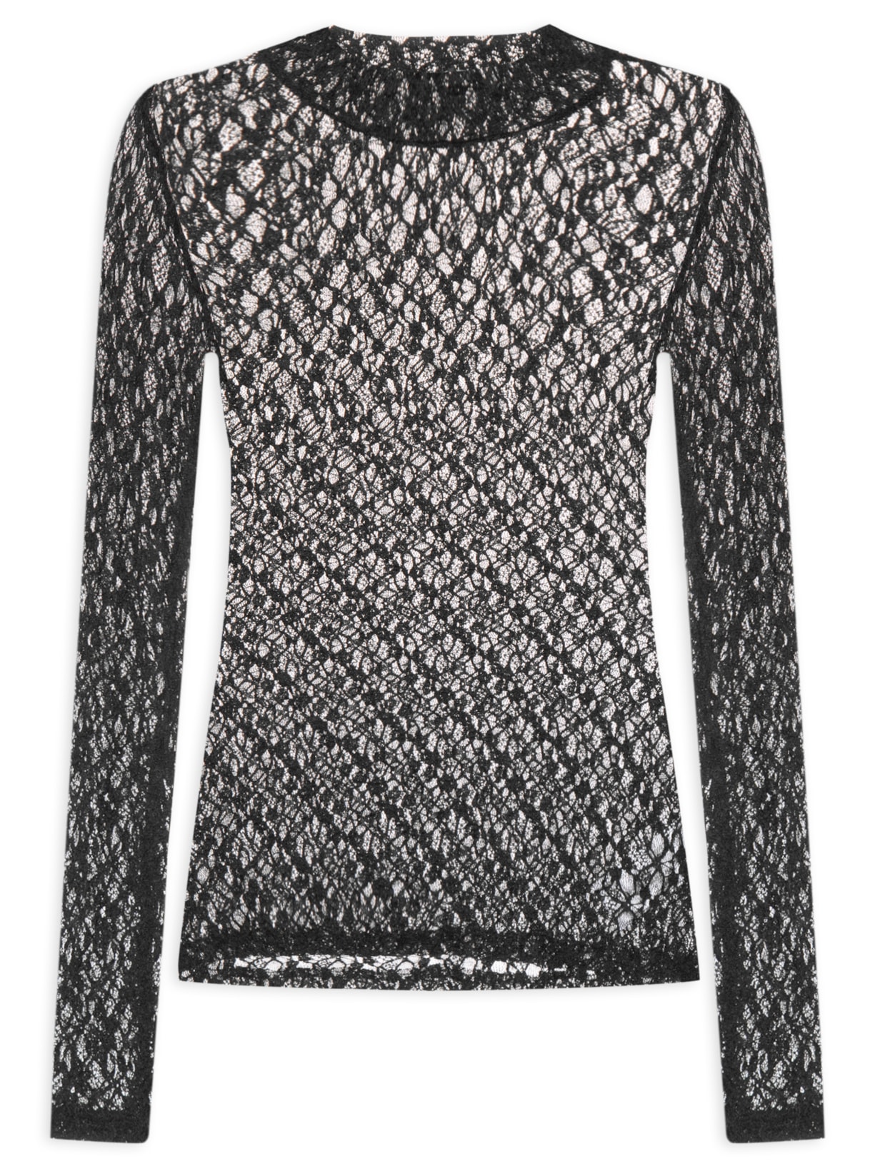 Blusa Feminina Manga Longa Jana I - Preto