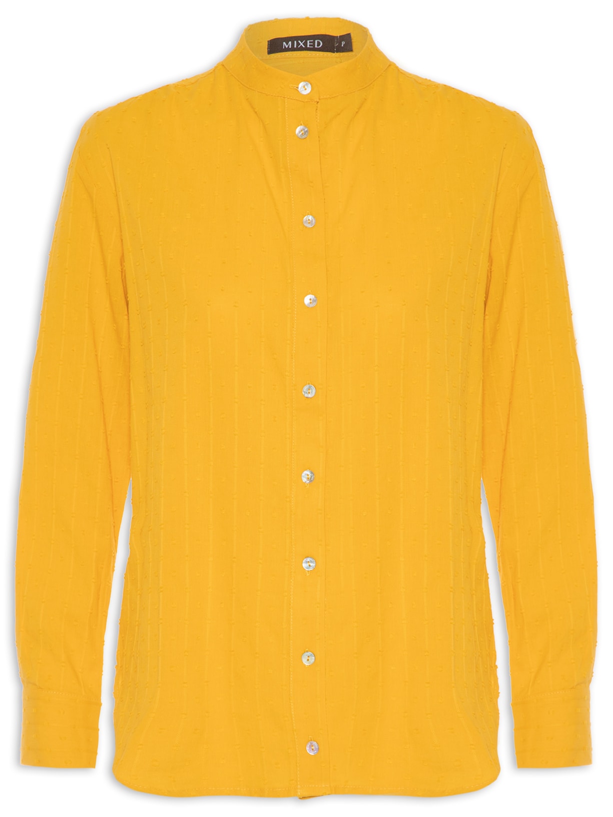 Blusa Feminina Manga Longa Liz - Amarelo