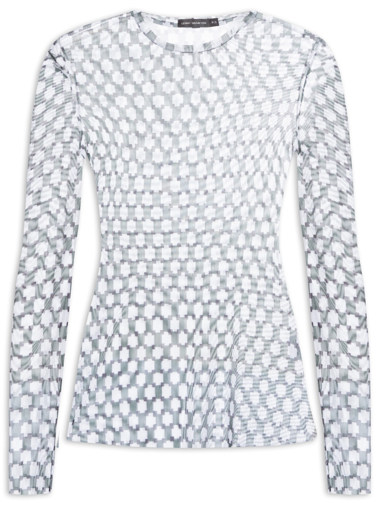 Blusa Feminina Manga Longa Tule - Verde