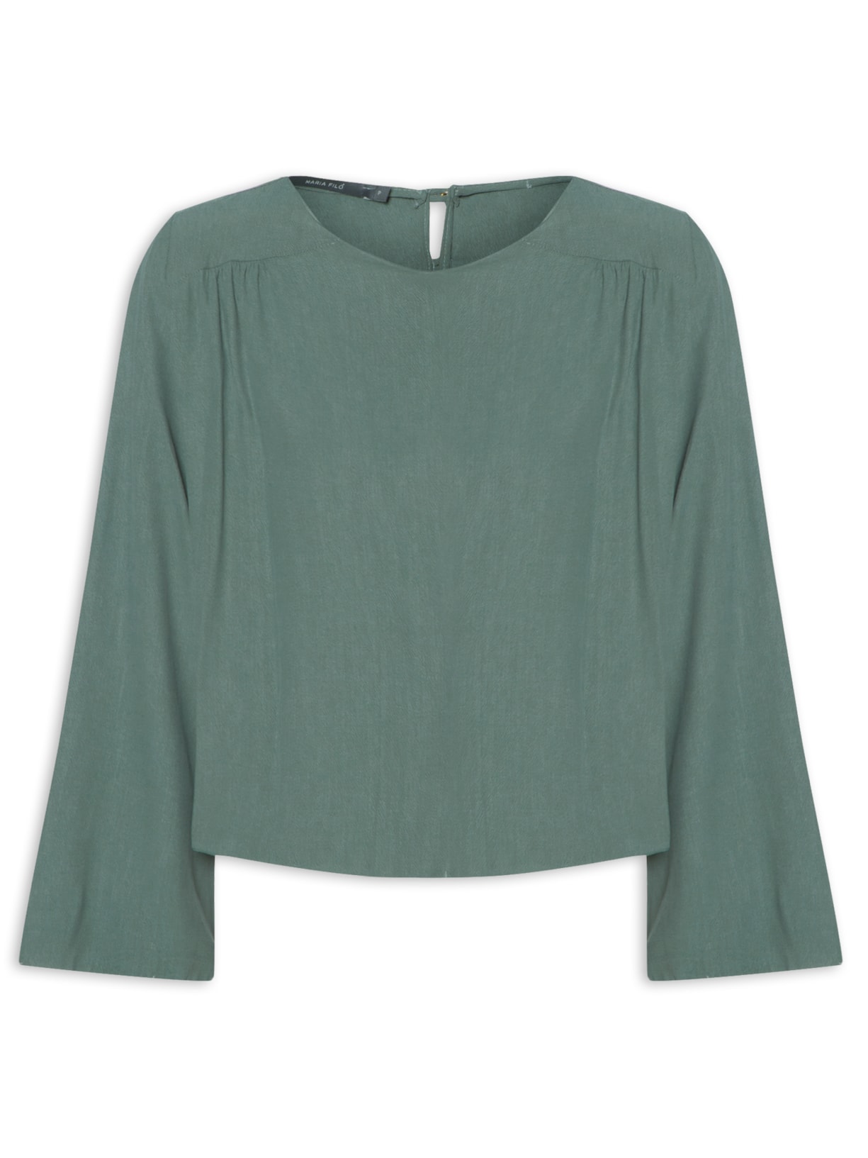 Blusa Feminina Manga Longa Vivos - Verde
