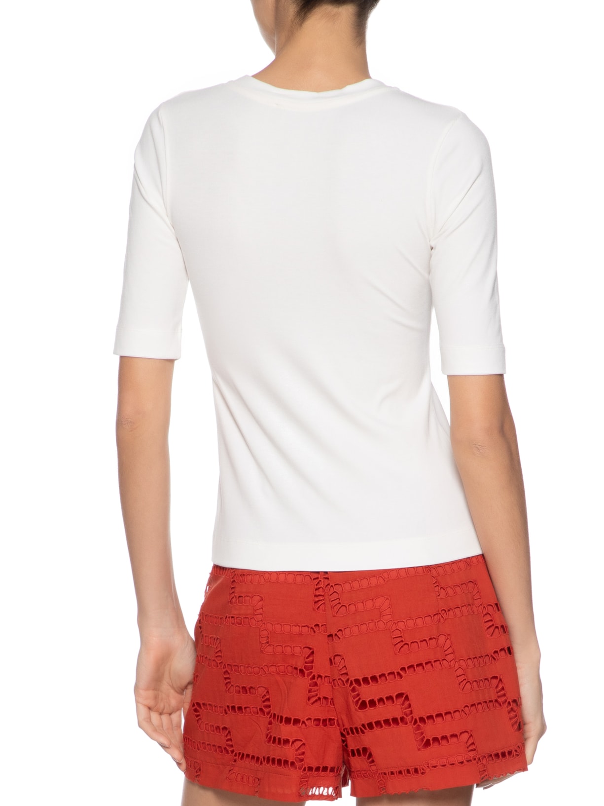 Blusa Feminina Manga Média Branco Animale