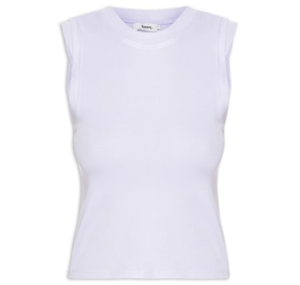 Blusa Feminina Manga Sobreposta - Lilás