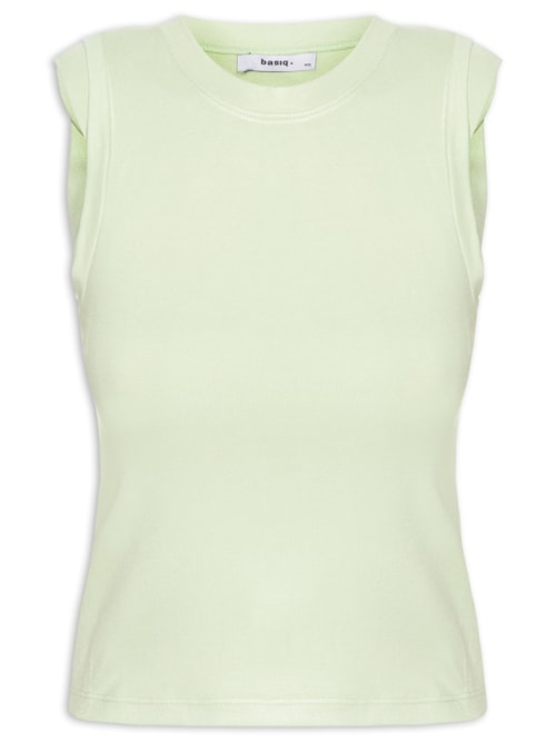 Blusa Feminina Manga Sobreposta - Verde