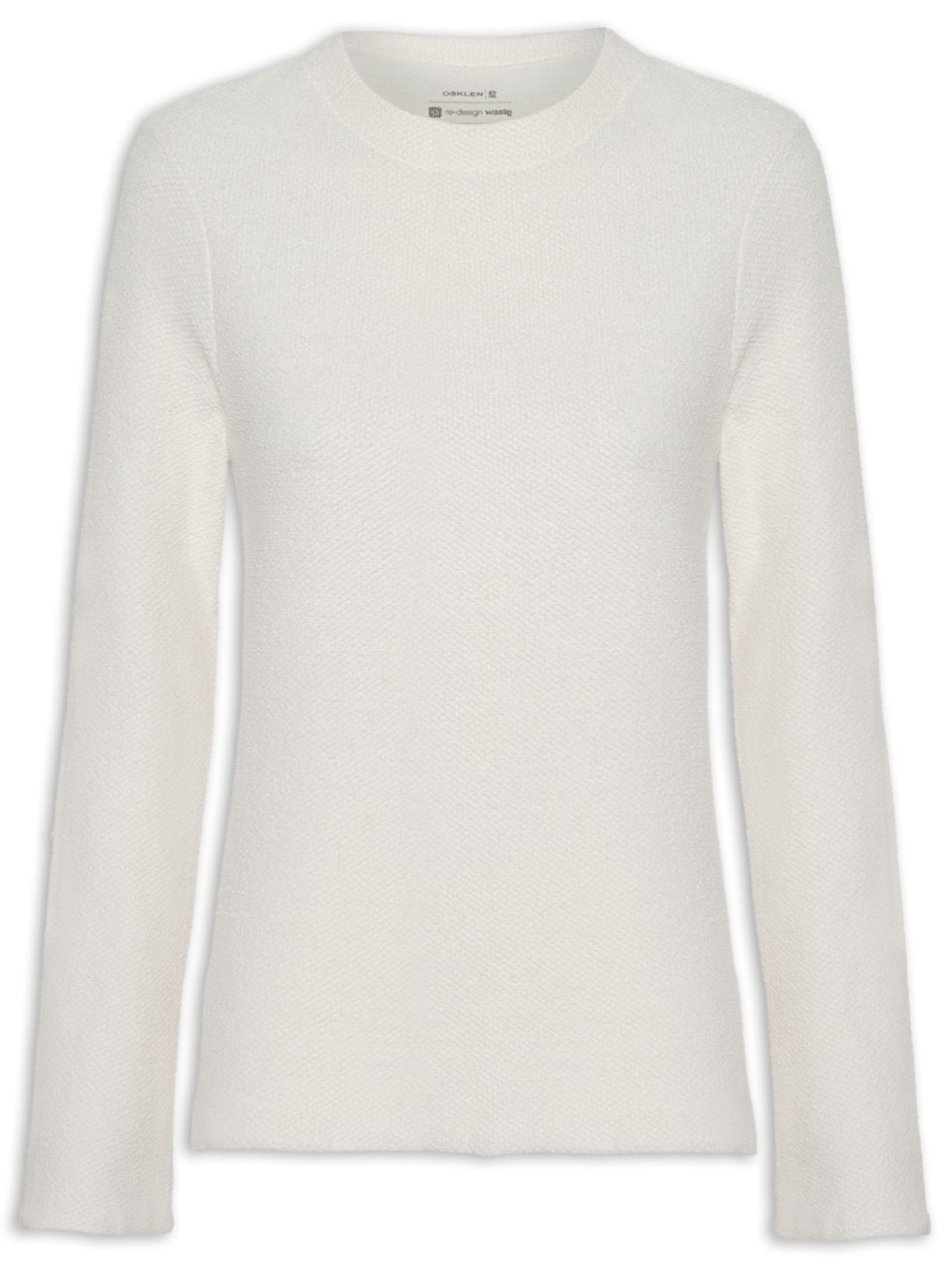 Blusa Feminina Mangas Eco Comfy - Off White