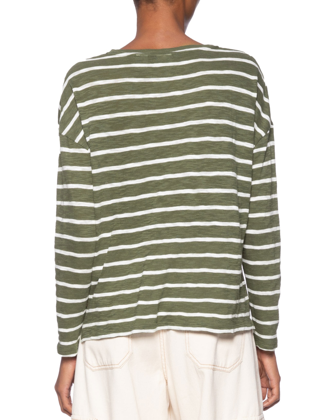 Blusa Feminina Margot Long Sleeve Verde Levi's