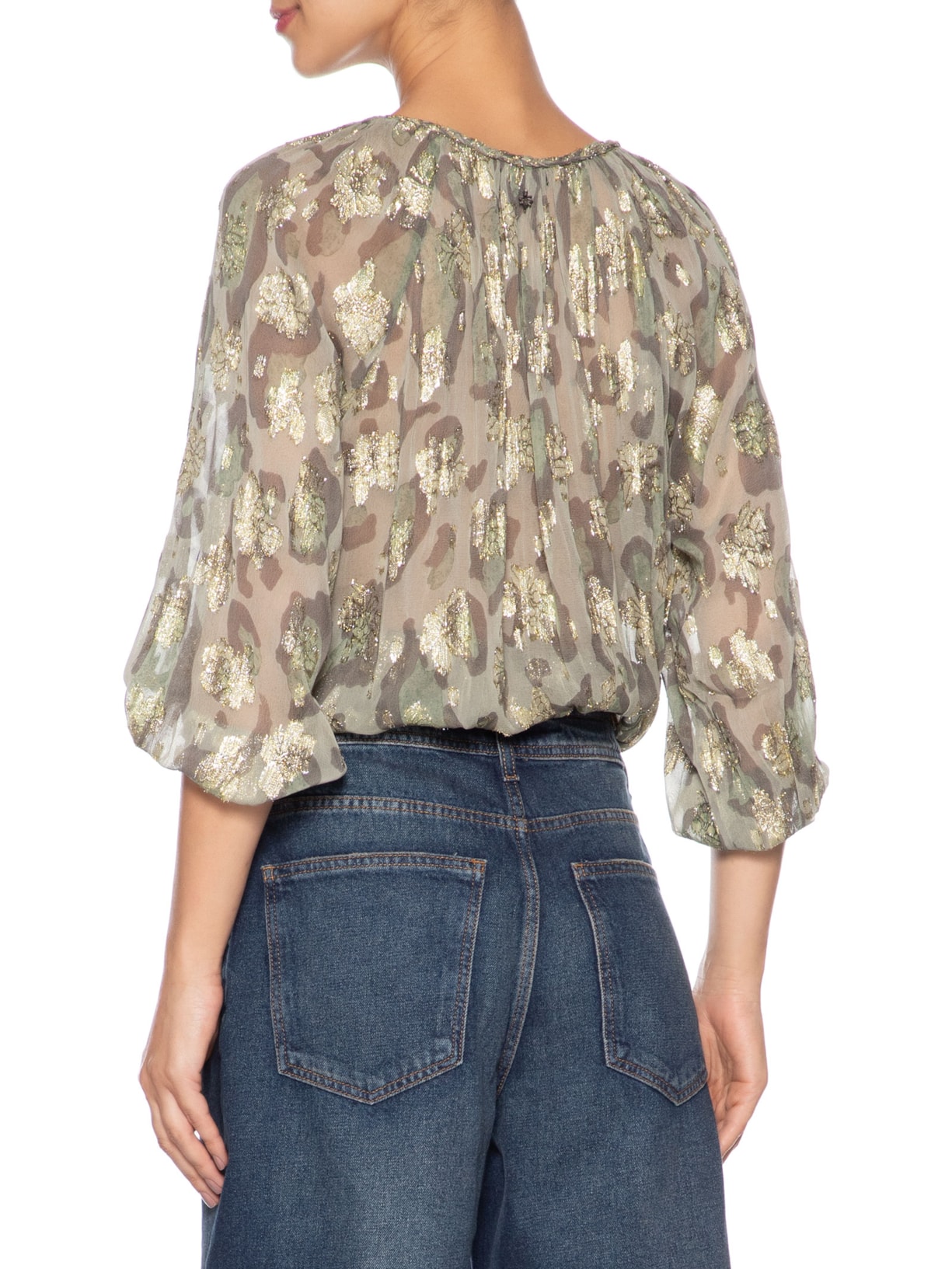 Blusa Feminina Mariah Animal Print Le Lis