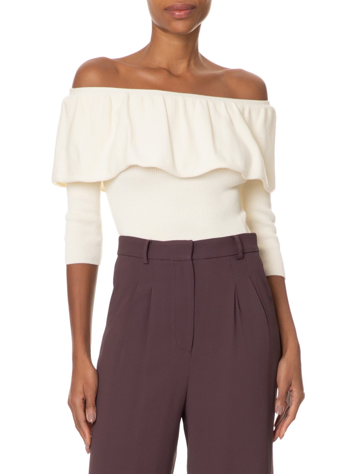 Blusa Feminina Marietta Off White Iorane
