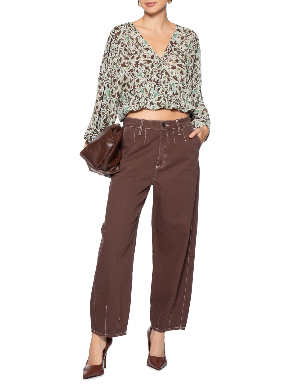 Blusa Feminina Marley Verde Le Lis