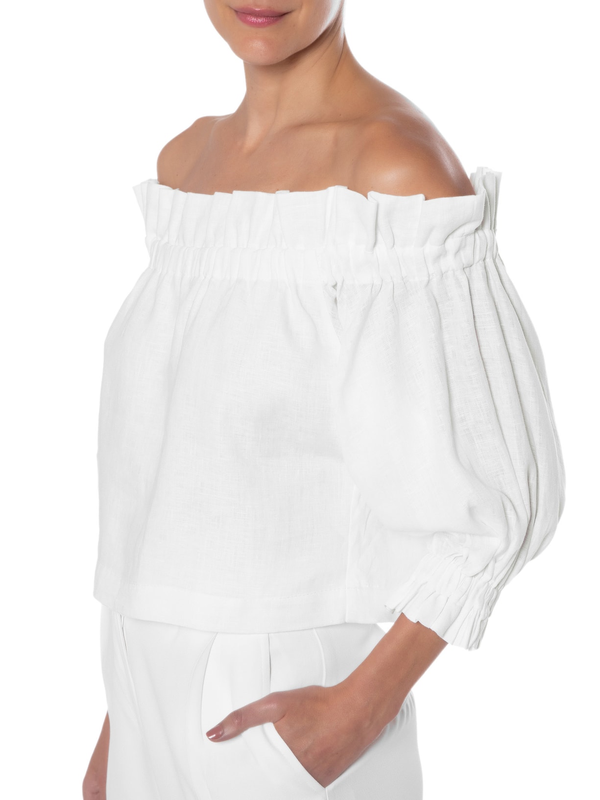 Blusa Feminina Marrie Branco Iorane