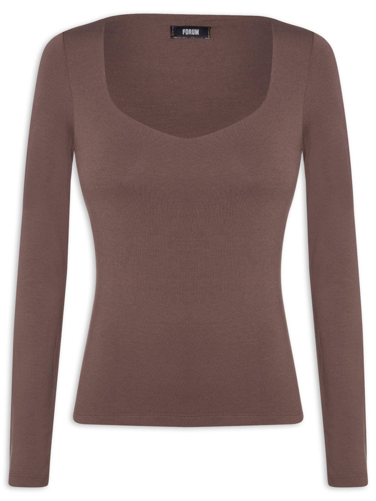 Blusa Feminina Marrom Forum
