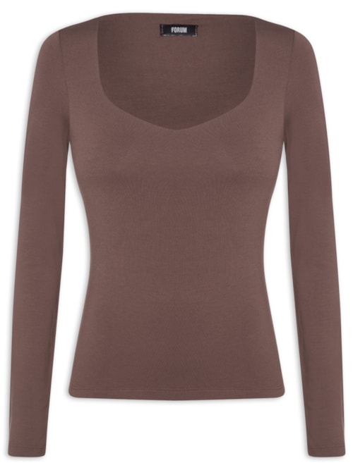 Blusa Feminina - Marrom