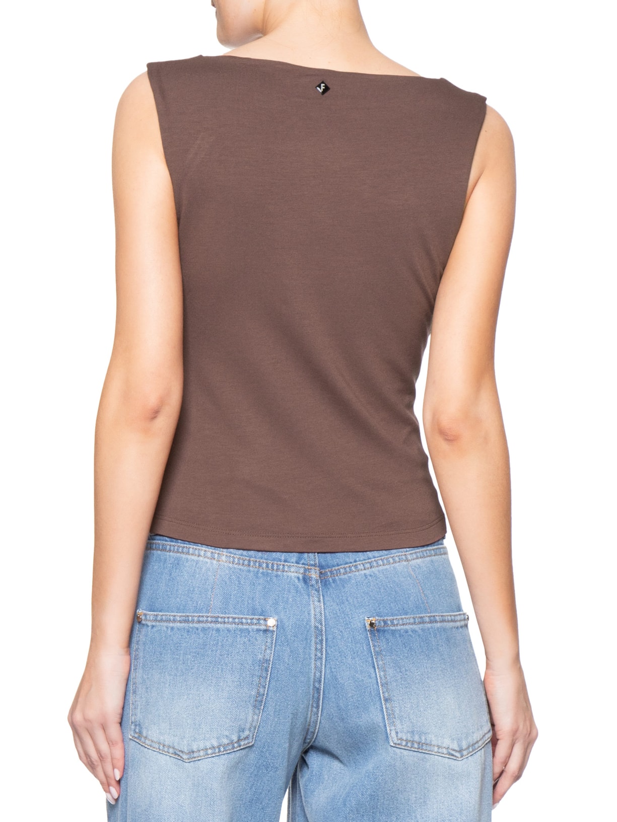 Blusa Feminina Marrom Forum