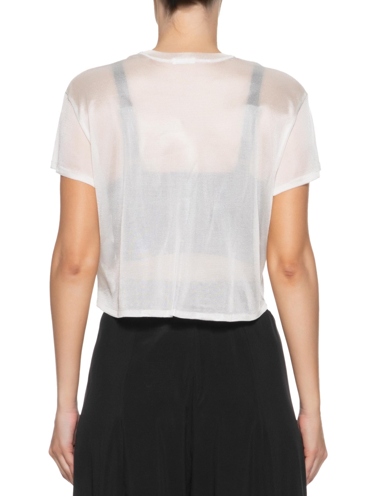 Blusa Feminina Mc Tricot Sobreposição Branco Osklen