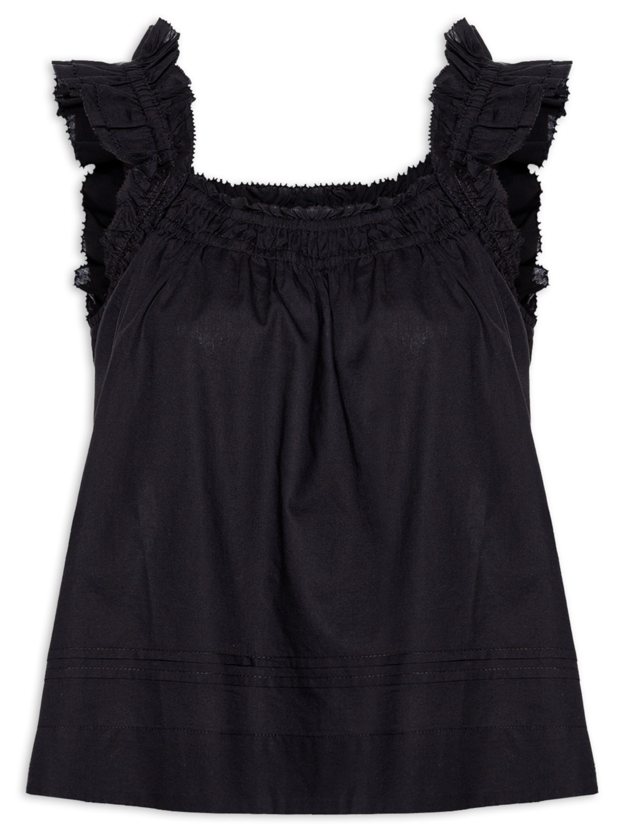 Blusa Feminina Meg Cotton Sl Blouse – Preto Levi's