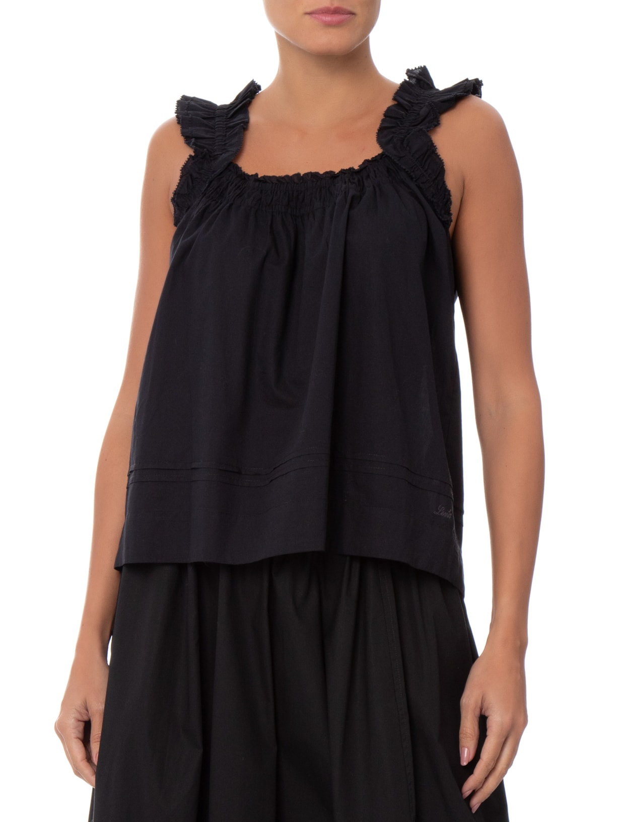 Blusa Feminina Meg Cotton Sl Blouse – Preto Levi's