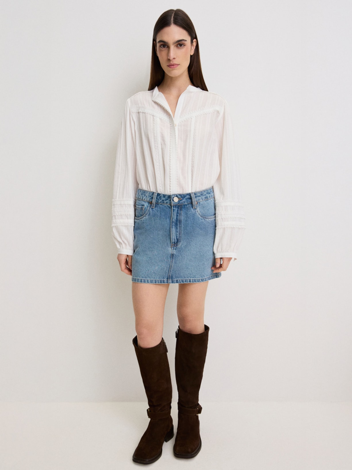 Blusa Feminina Mellow I26 Branco Mixed