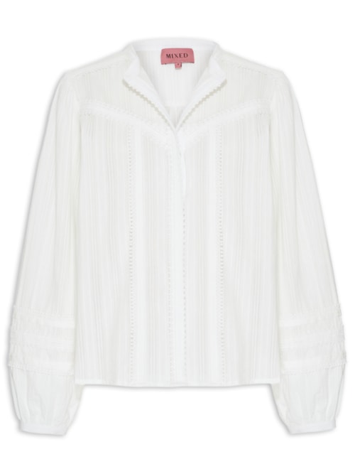 Blusa Feminina Mellow I26 - Branco