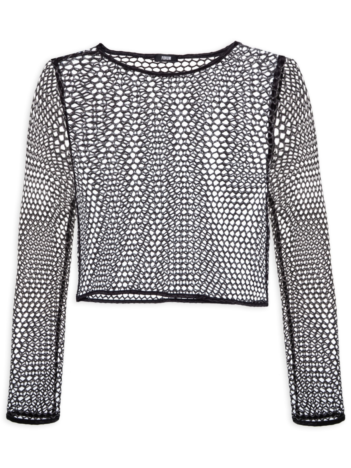 Blusa Feminina Metalizada - Preto