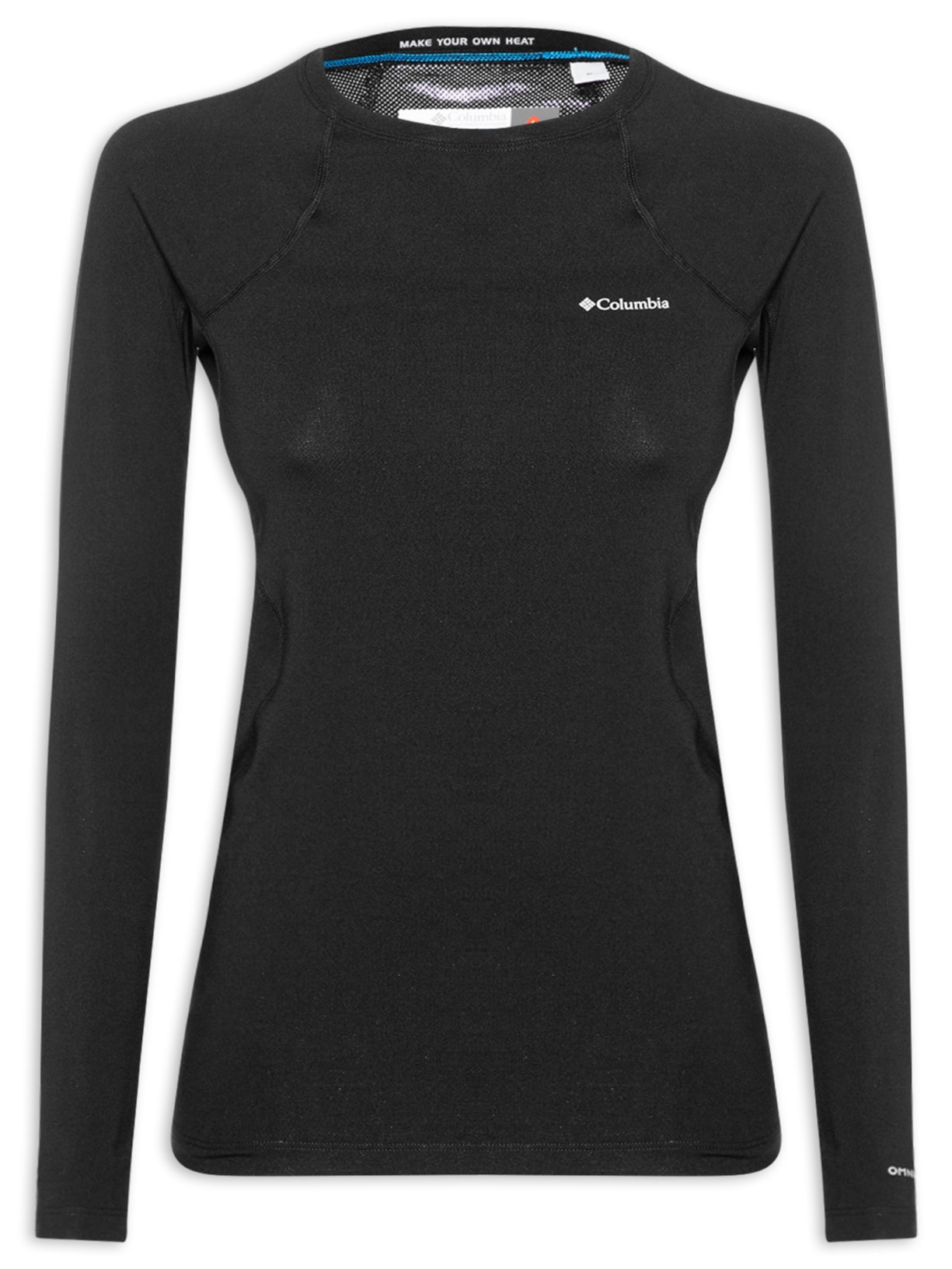 Blusa Feminina Midweight II Long Sleeve - Preto