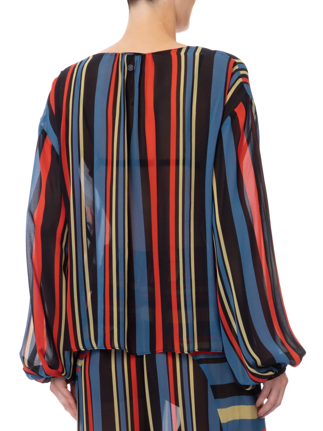 Blusa Feminina Mix Speed Stripe Azul Animale Jeans