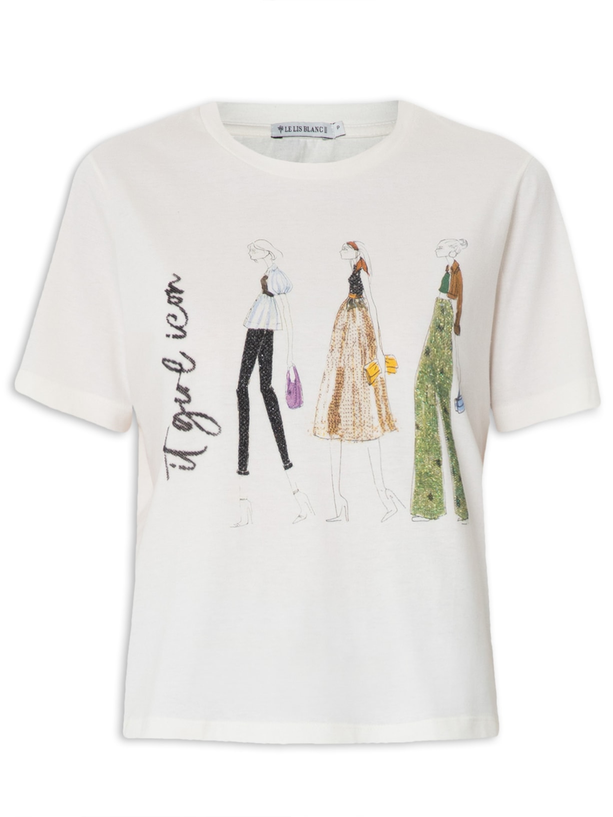 Blusa Feminina Modern Muse I - Off White
