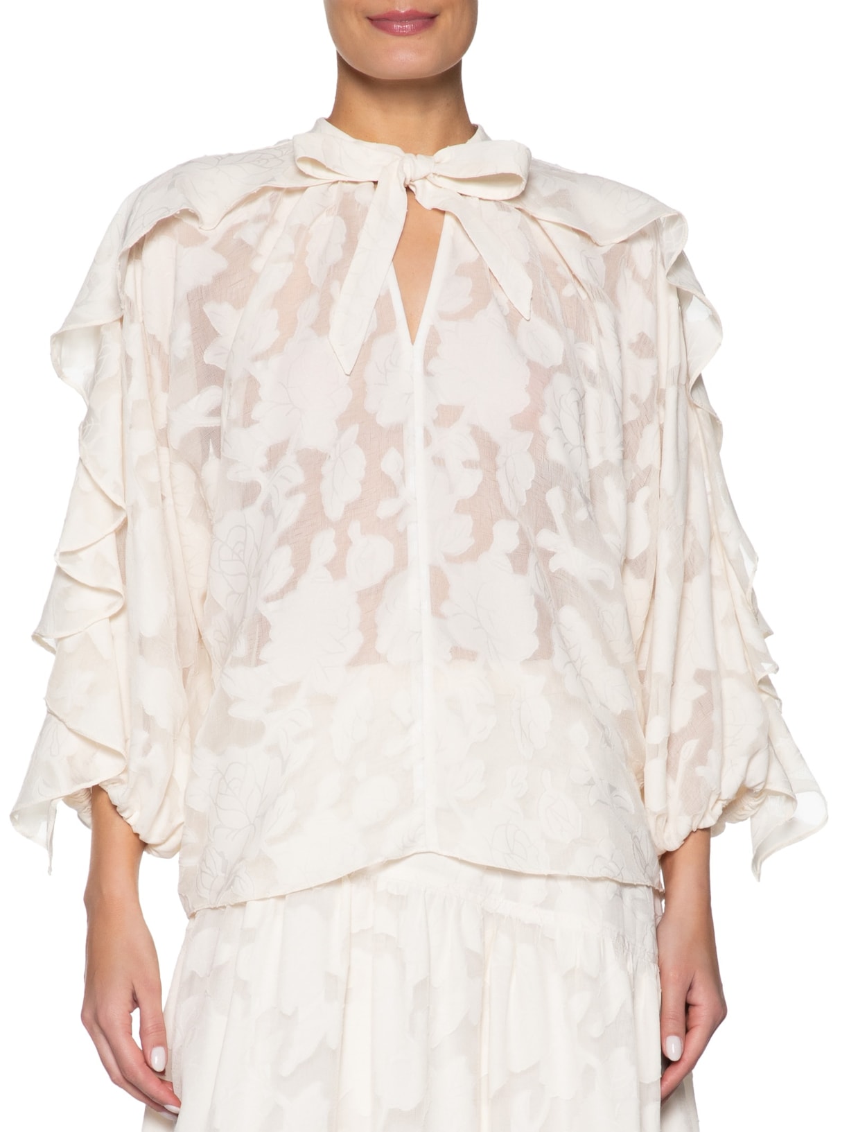 Blusa Feminina Moira Branco Le Lis