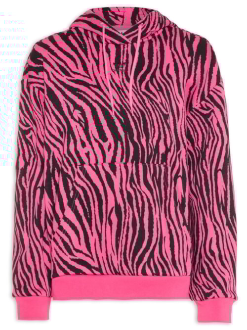Blusa Feminina Moletom Animal - Animal Print