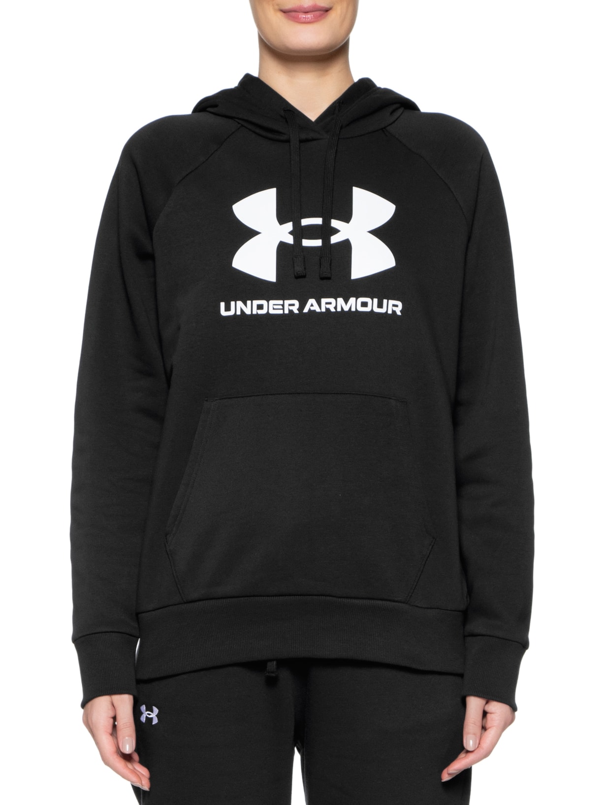 Blusa Feminina Moletom De Treino Rival Fleece Big Logo Under