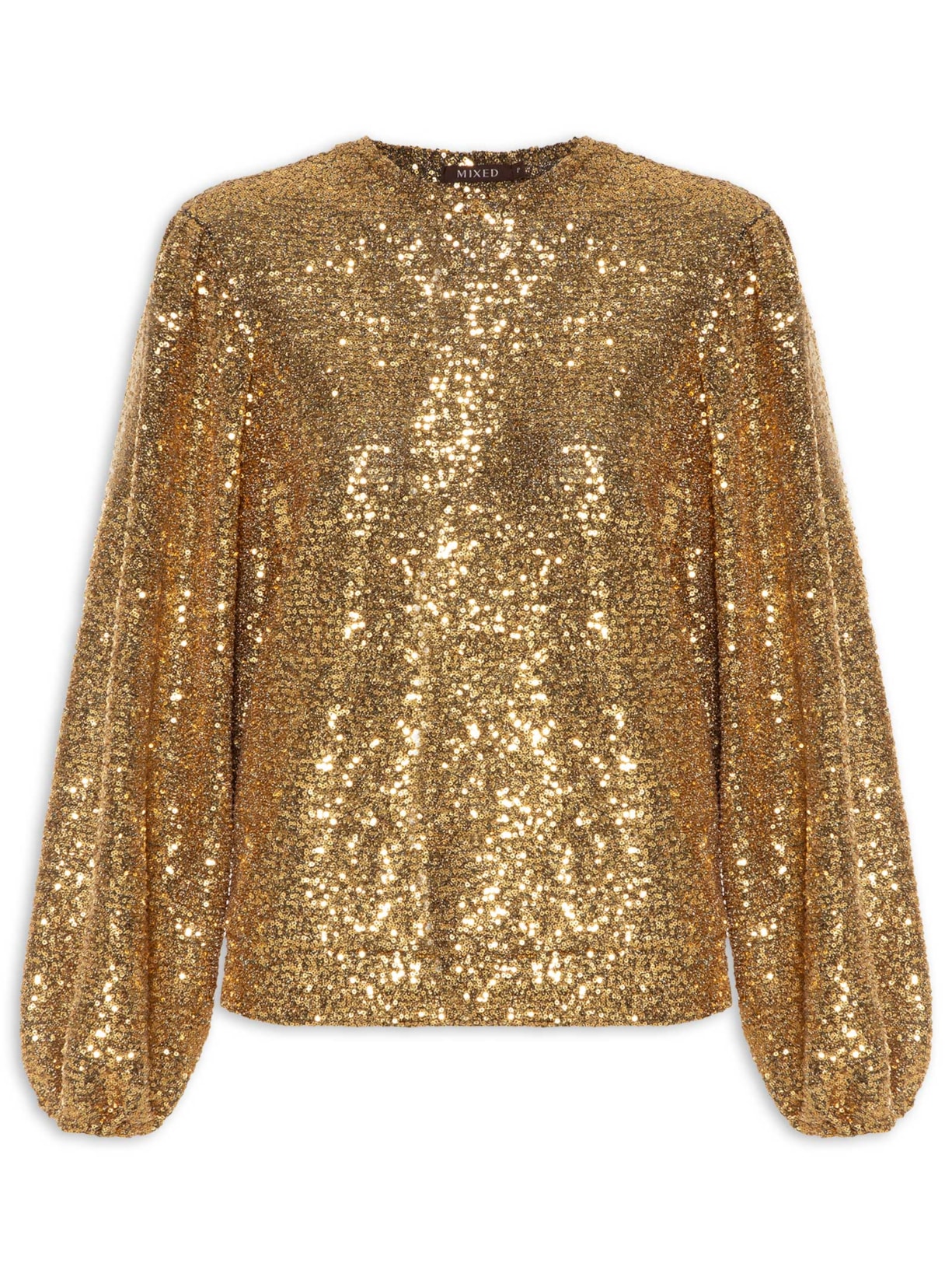 Blusa Feminina Moletom Gold - Dourado