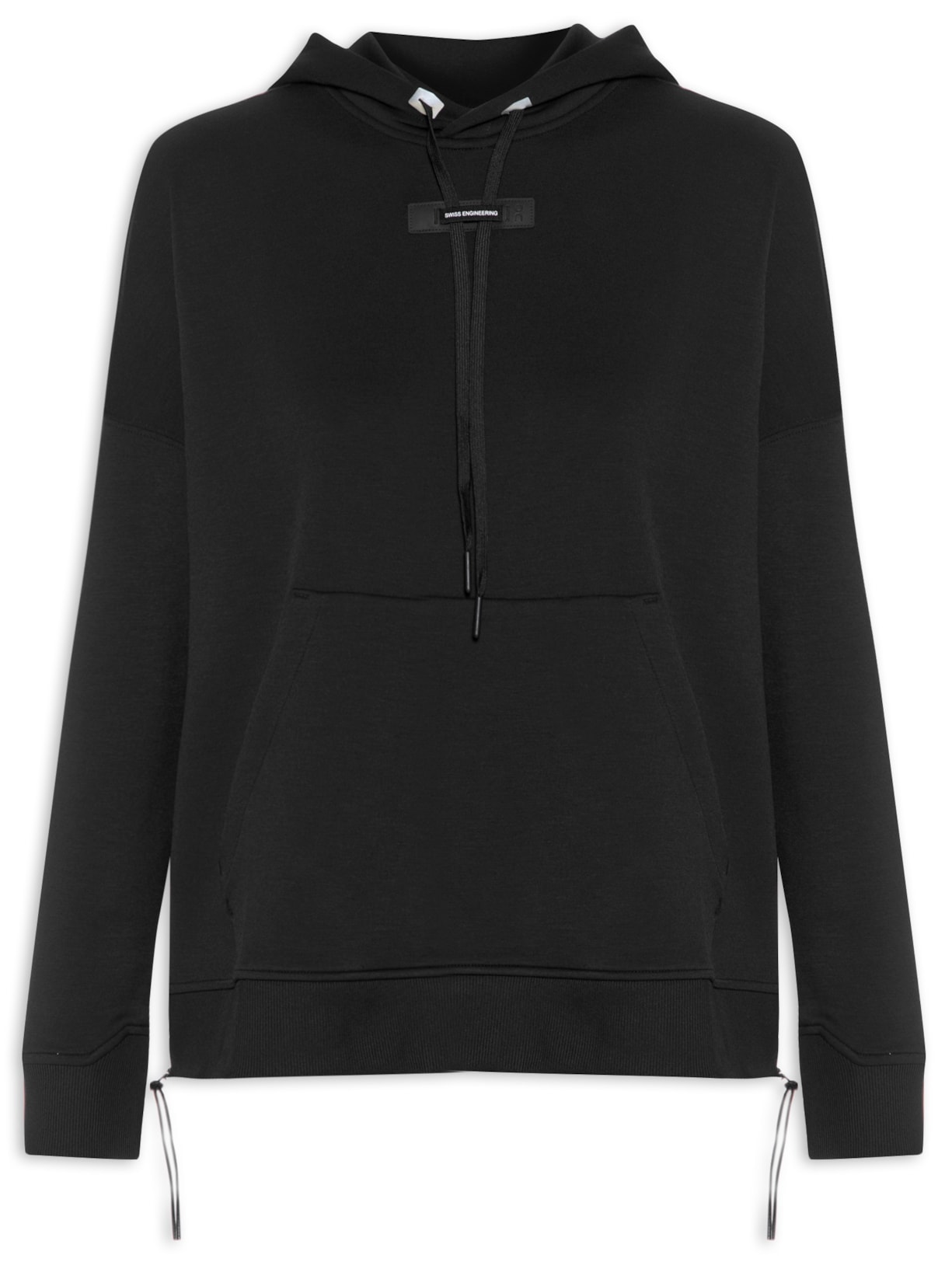 Blusa Feminina Moletom Hoodie W - Preto