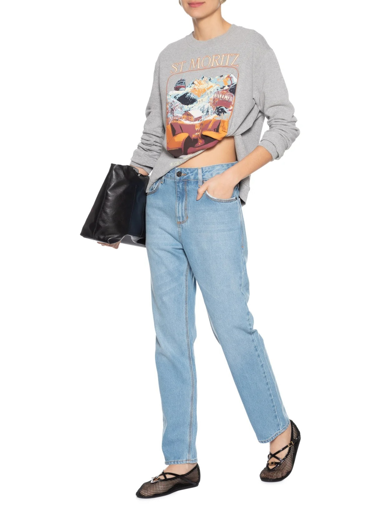 Blusa Feminina Moletom Moritz Grey Cinza Niini